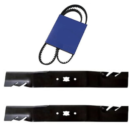 Aic Replacement Parts 754-04136 942-04154 33 Mulching Blade/Deck Belt Kit Fits Cub Cadet CC760ES CC76 265-446-Blades